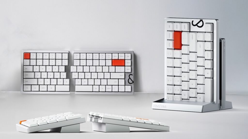 NocFree & Wireless Split Keyboard