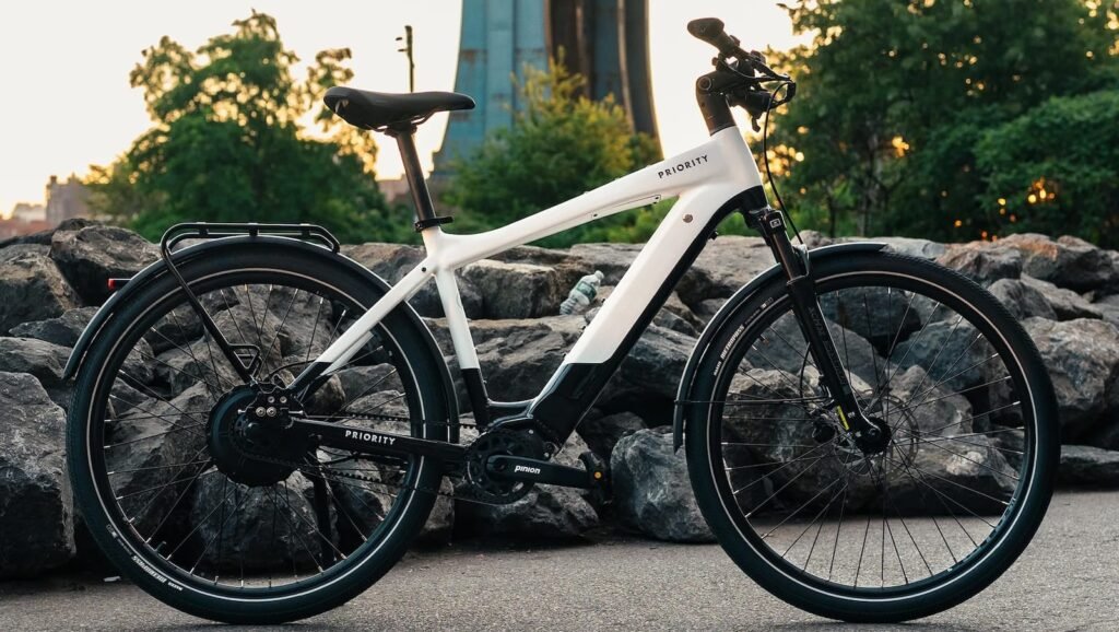 Priority Skyline eBike features a 600% gear range!