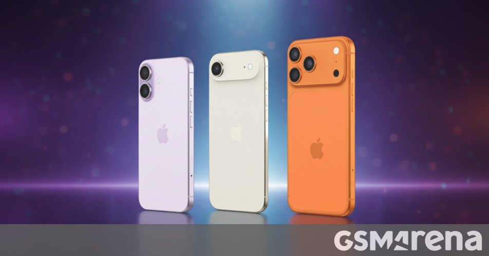 Check out the 3D models of the Apple iPhone 17 series and iPhone Air