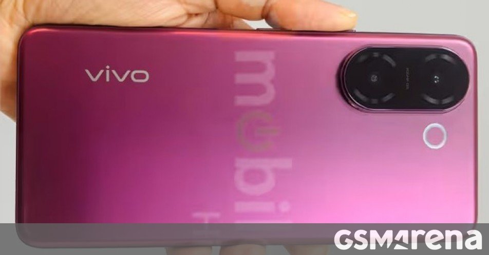 vivo V60e renders, specs, and pricing leak