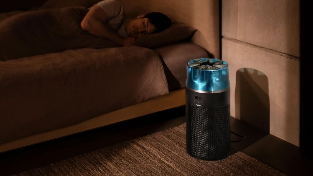 Dyson HushJet delivers powerful purification in a small format!