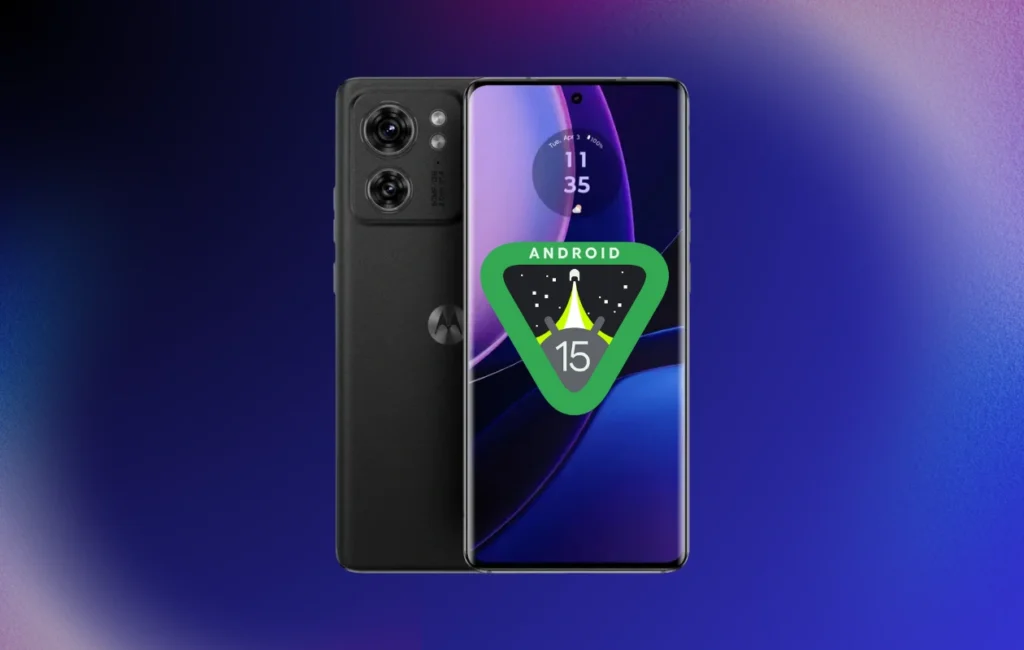 Moto Edge 2023 starts receiving Android 15 Update in the US