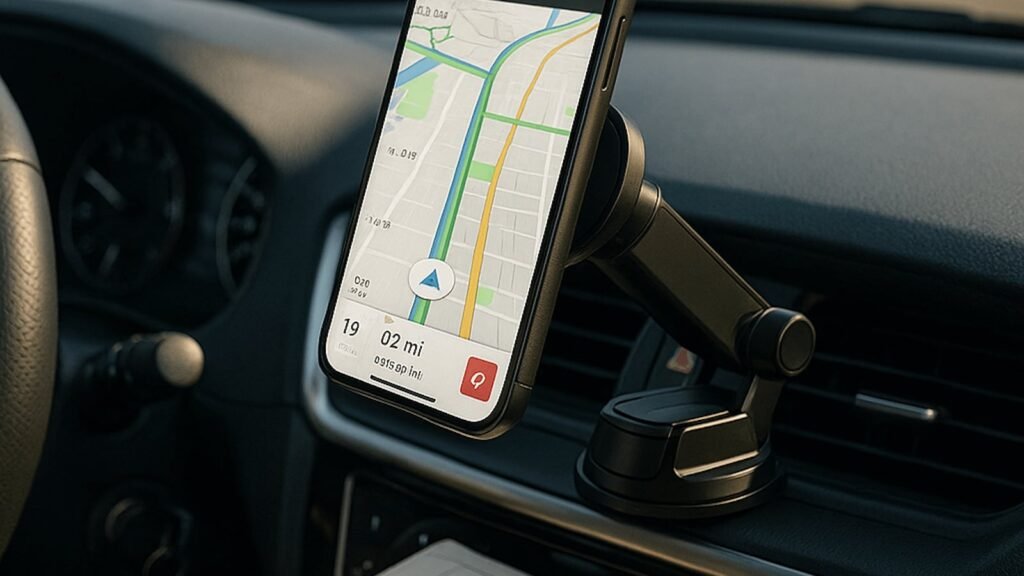 Scosche MagicMount Charge Pro 25W features rare-earth magnets