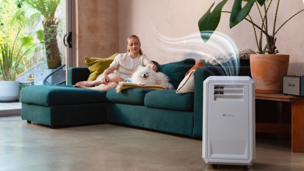 Turbo Italy TAC-200R Ductless Portable 4-in-1 Air Conditioner