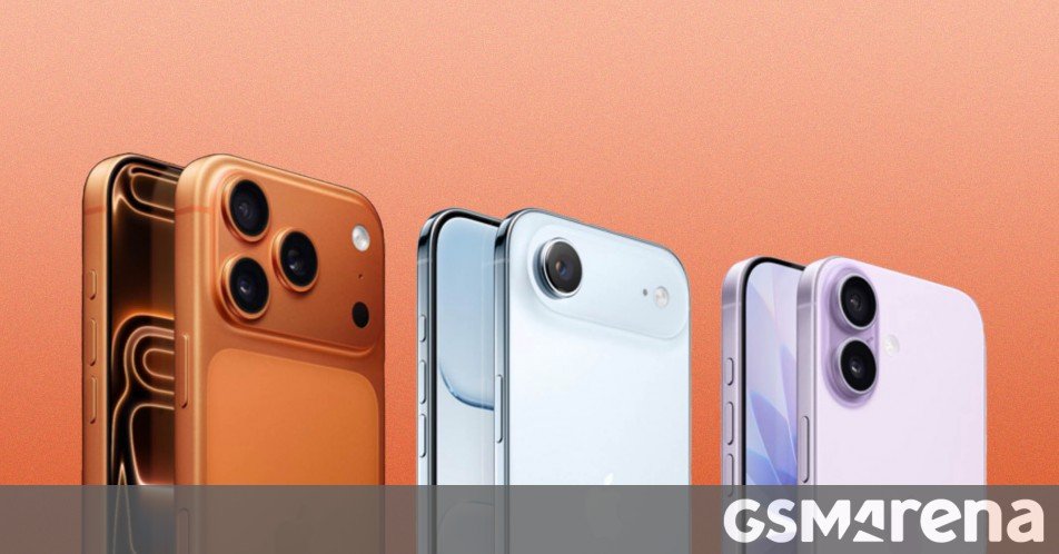 iPhone Air and 17 Series now on pre-order