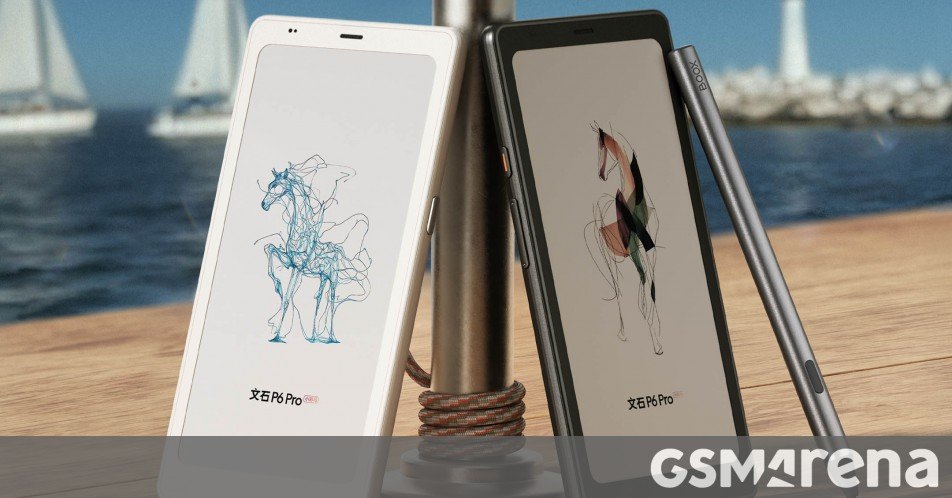 Boox P6 Pro announced with 5G connectivity, Kaleido 3 color E Ink screen