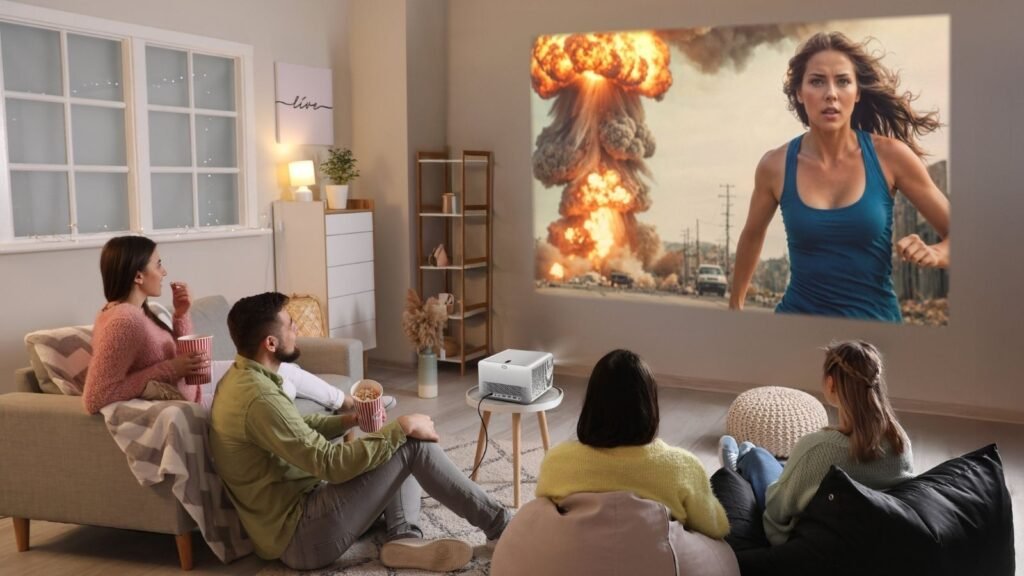 BenQ TK705STi short-throw projector delivers 4K brilliance!