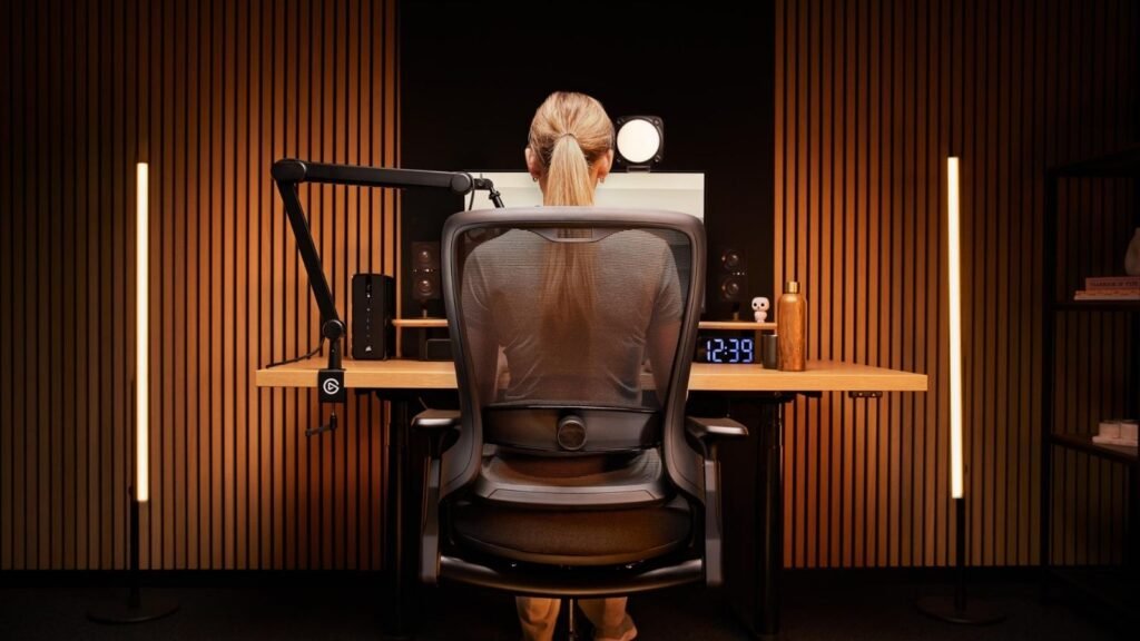 Elgato Embrace ergonomic studio chair offers pro-level adjustability