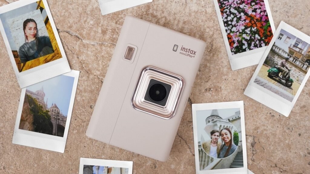 Instax Mini Liplay Plus works as a camera and smartphone printer