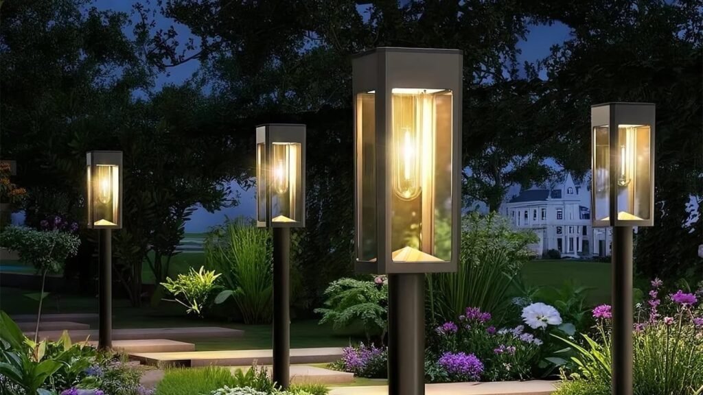 Philips 8-Pack Solar Pathway Lights work from dusk to dawn