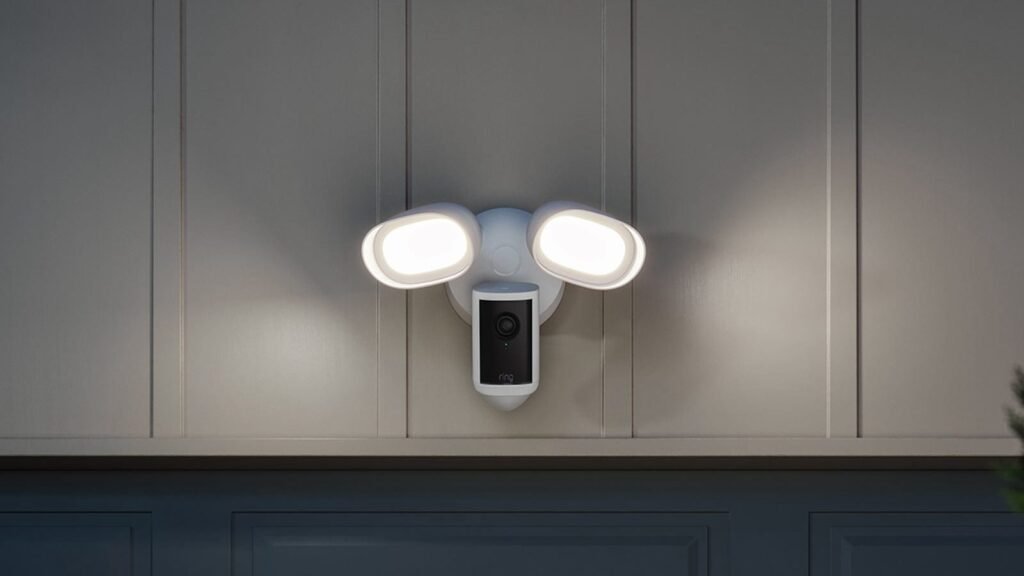 Ring Floodlight Cam Pro (Wired) captures detailed footage