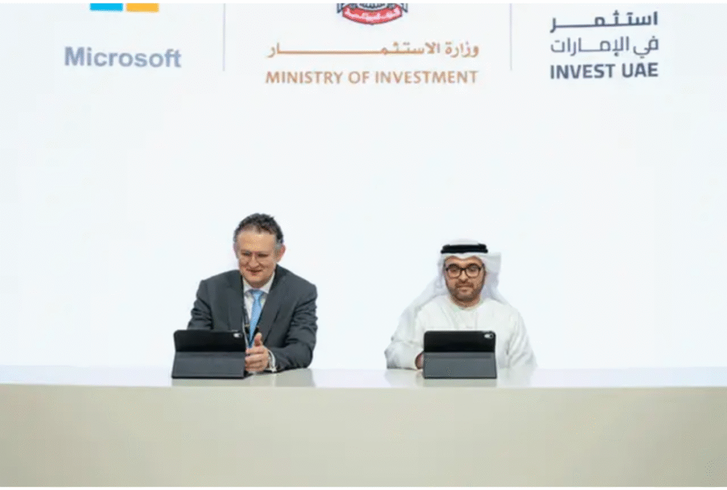 Microsoft and UAE Ministry of Investment Partner to Harness AI for Smarter Investment Forecasting