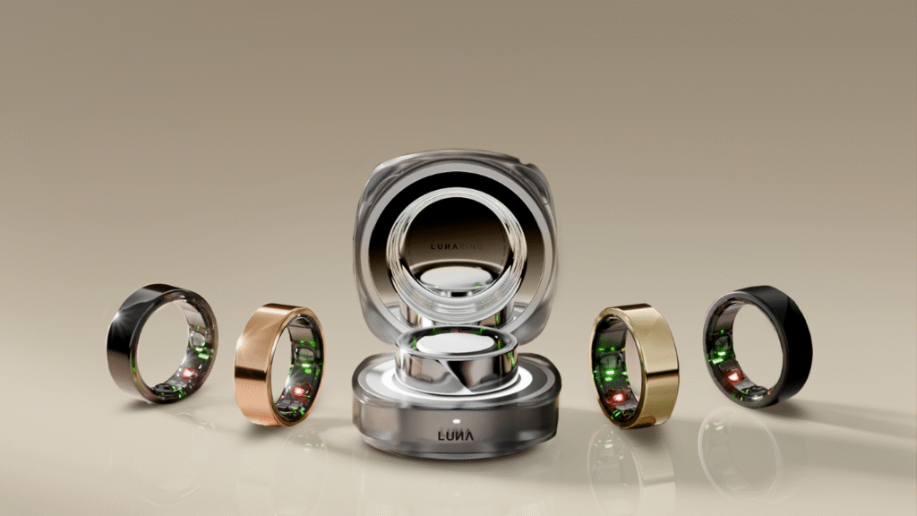 Luna AI powered smart ring introduces on-demand biomarker measurement and the transformative timeline feature.