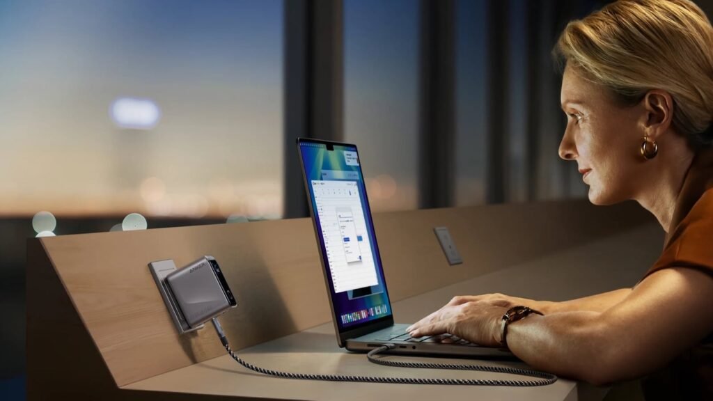 Anker Prime Charger 160W boasts 3 ports & a smart display