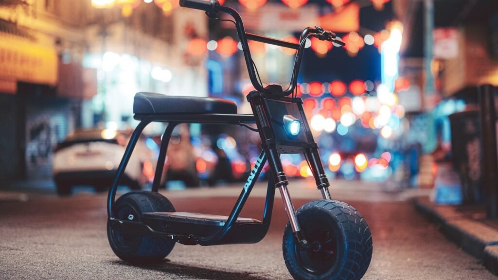 Anti Bike blends a 70’s design with modern tech