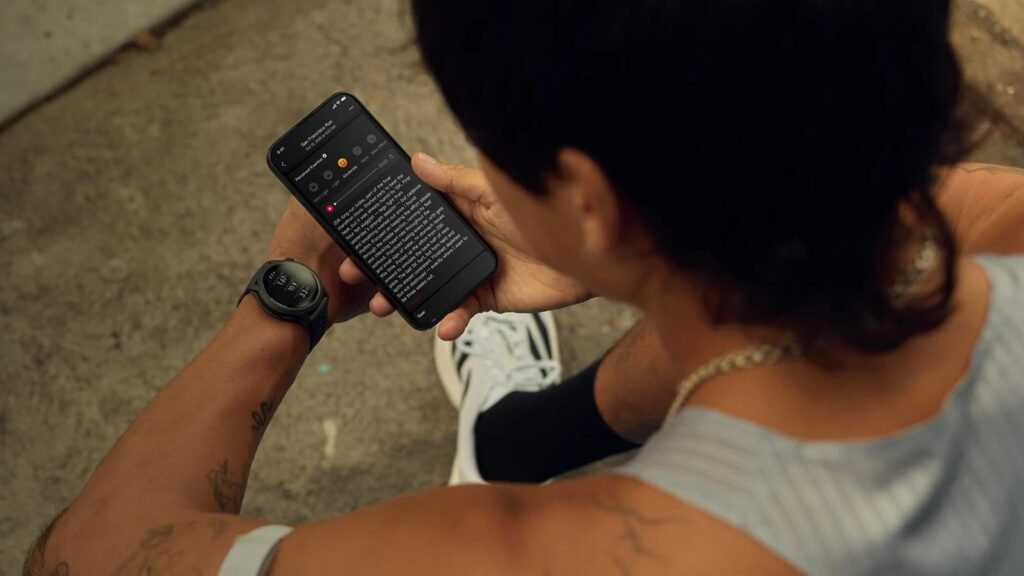 COROS PACE 4 is ultralight with its nylon band