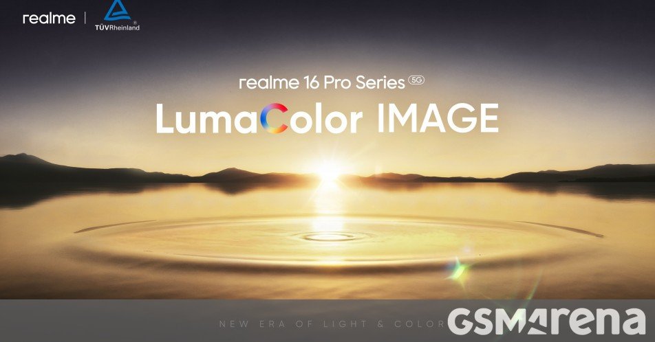 Realme announces LumaColor IMAGE for the upcoming Realme 16 Pro series