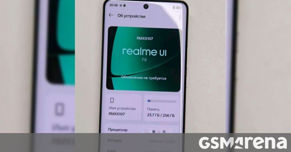 This Realme smartphone with a 10,001 mAh battery is launching soon