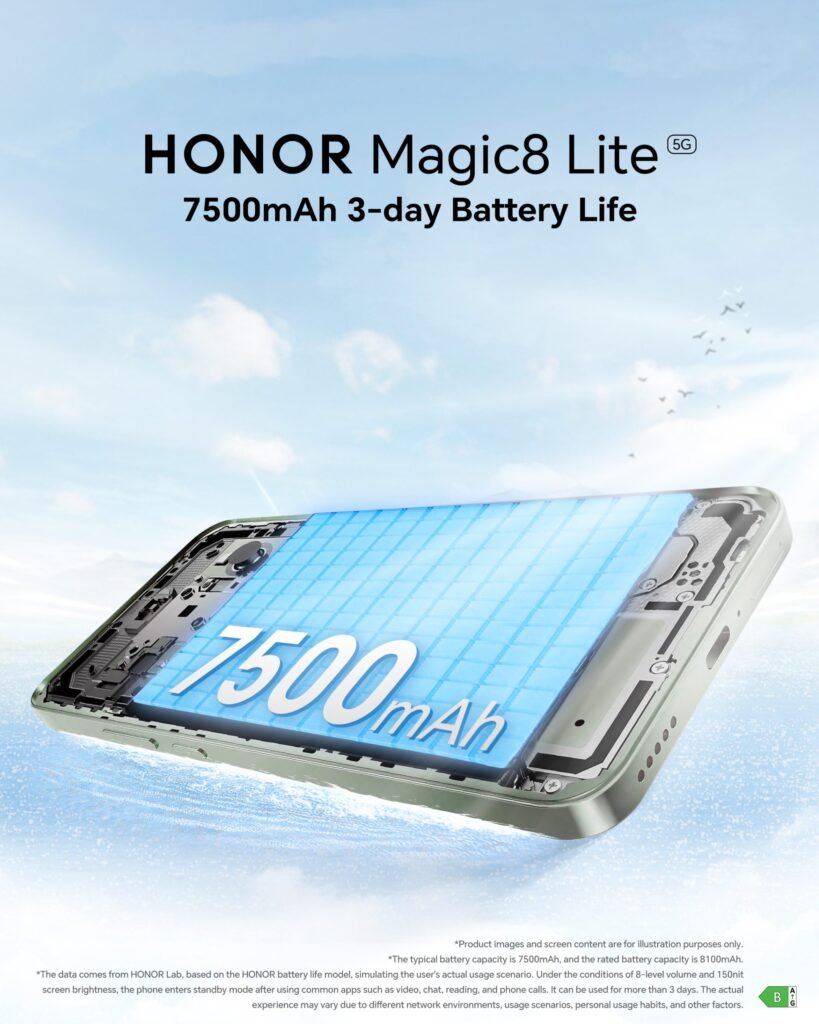 HONOR Magic8 Lite 3 days of Battery Life !!!