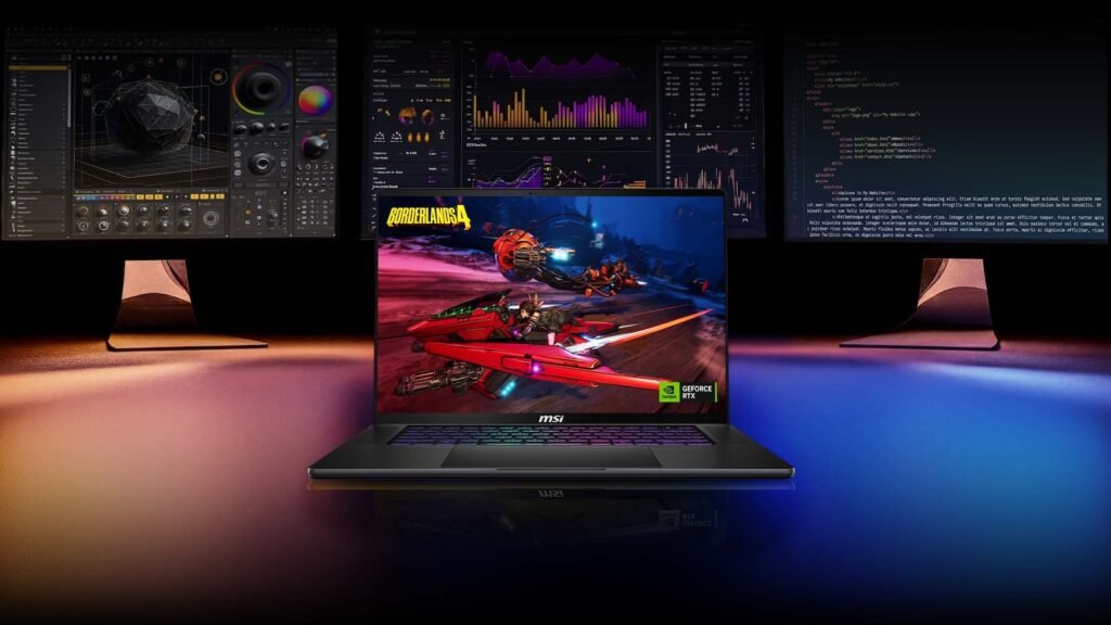 MSI Stealth 16 AI+ B3W Gaming Laptop