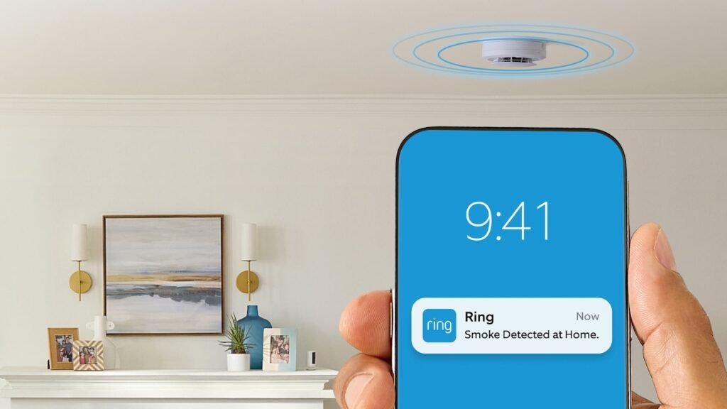 Ring x KIDDE Battery Smart Smoke Alarm