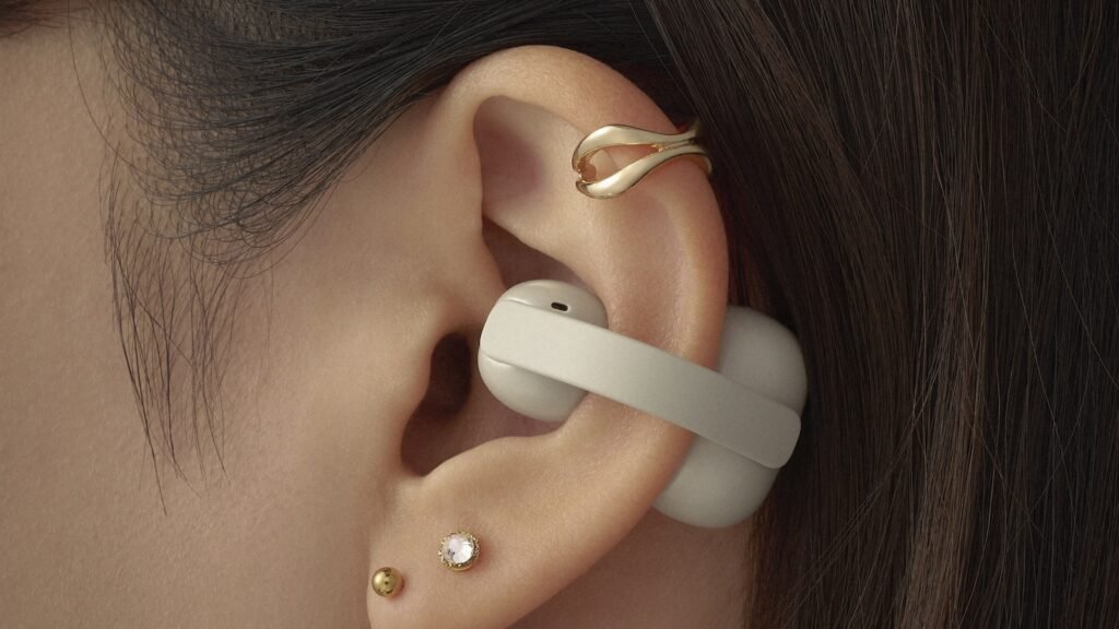 Sony LinkBuds Clip Open-Ear Truly Wireless Earbuds