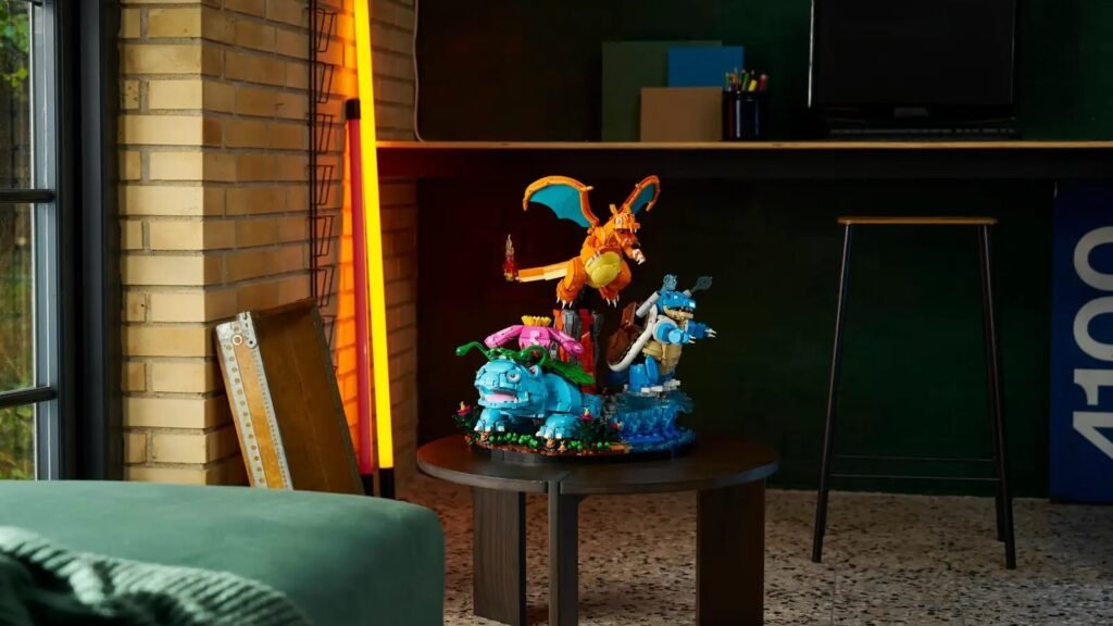 Venusaur, Charizard and Blastoise LEGO Pokémon Set