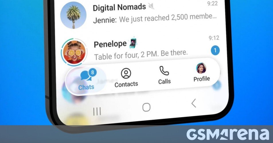 Telegram announces redesigned interface for Android and iOS, automatic ownership transfer for groups