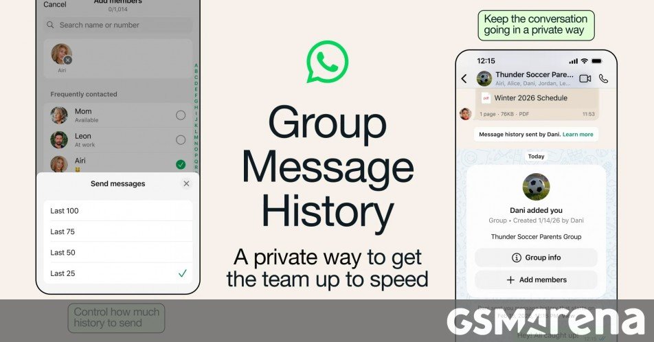 WhatsApp introduces new Group Message History feature