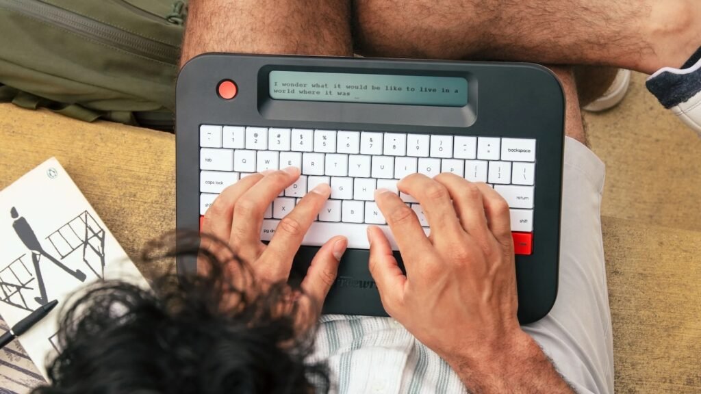 Freewrite Alpha Raven Black Backlit Writing Device