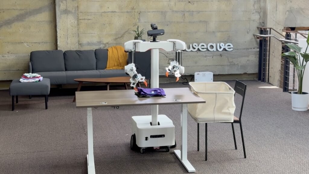 Weave Robotics Isaac 0 Home Laundry Robot