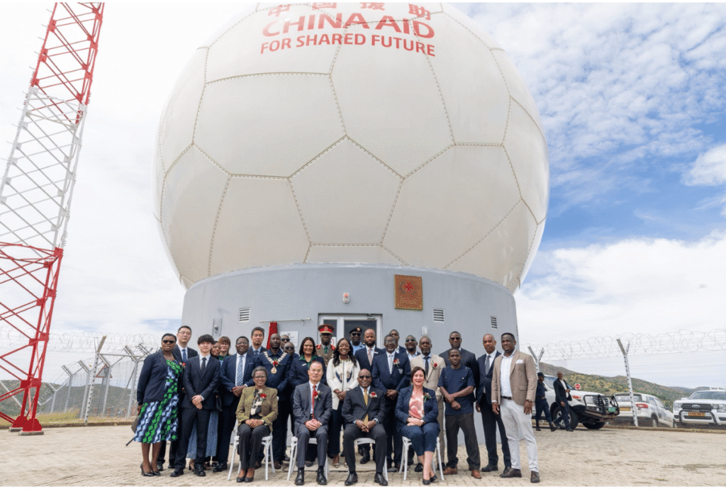Namibia Receives China-Aided Satellite Ground Data Receiving Station