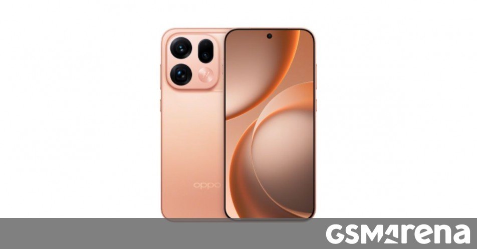 Oppo Find X9s Pro design and color options leaked