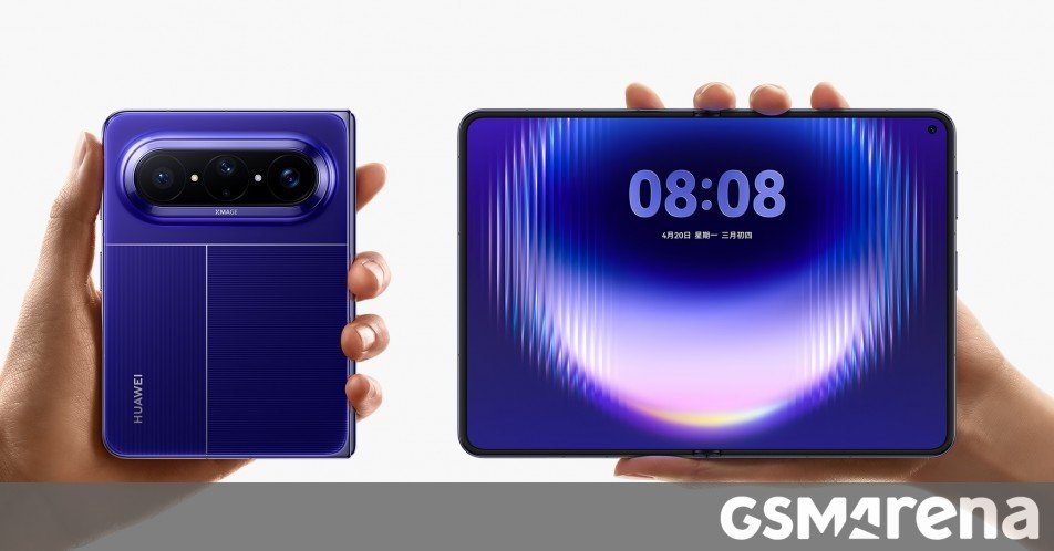Huawei Pura X Max to debut on April 20, design and colors revealed