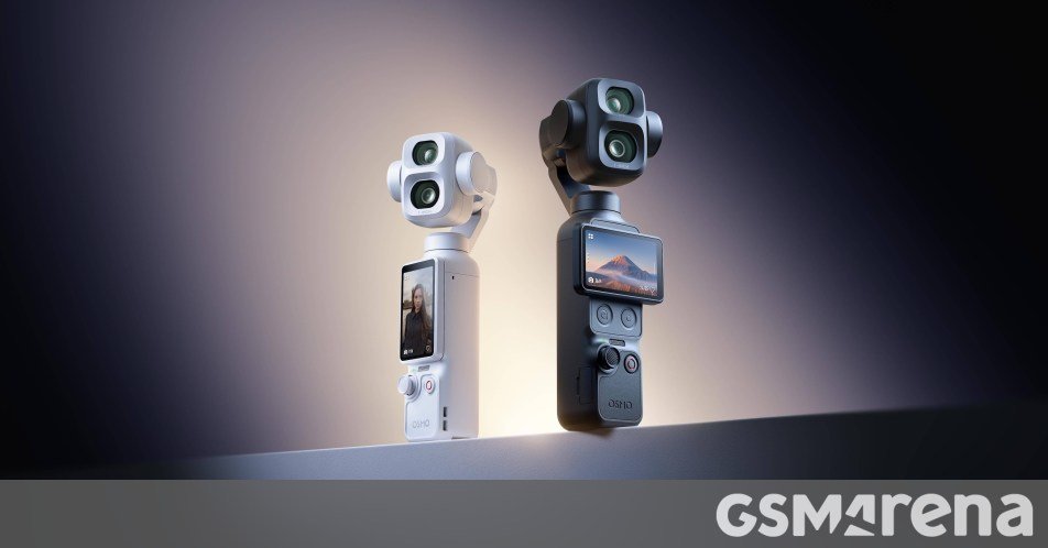 DJI Osmo Pocket 4P goes official with dual cameras