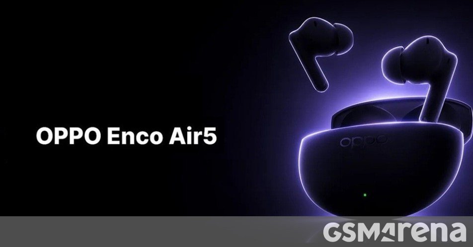 Oppo Enco Air5 TWS earphones teased ahead of launch