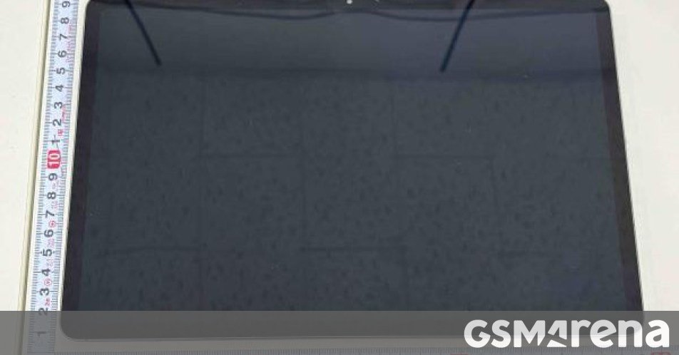 Samsung Galaxy Tab S12+ stars in a live image