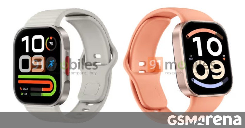 Redmi Watch 6 active and Redmi Watch 6 Lite leak brings specs, images, and pricing
