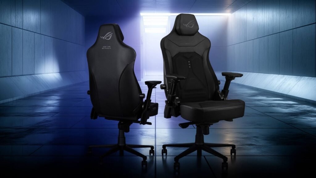ASUS ROG Courser keeps your spine in contact with the backrest!