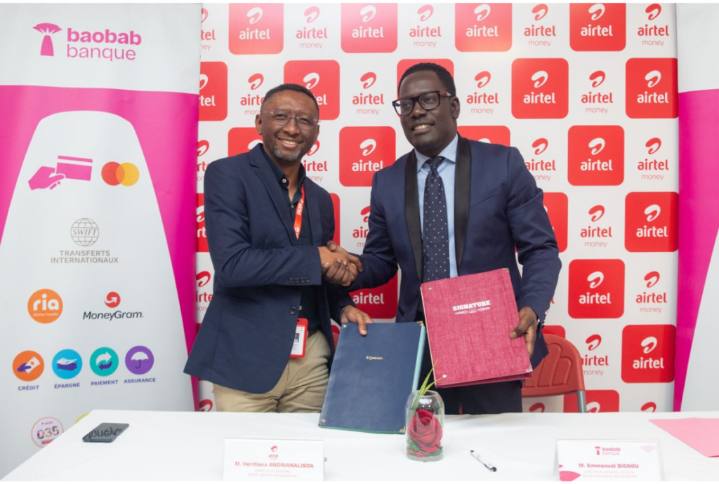 Airtel Money Madagascar and Baobab Bank Partner to Expand Mobile Banking Services
