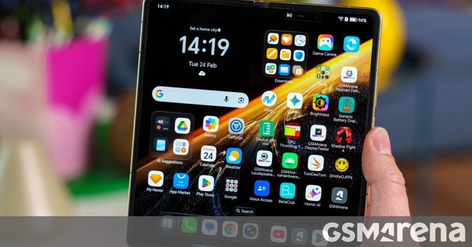 Honor wide foldable’s key specifications leak