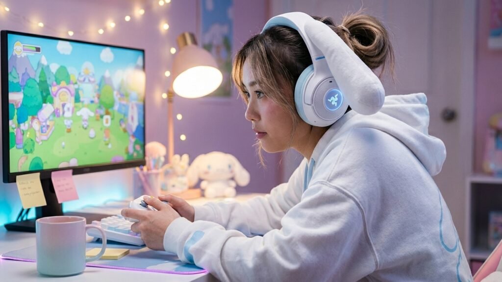 Razer Kraken Kitty V2 BT Cinnamoroll Edition Headset